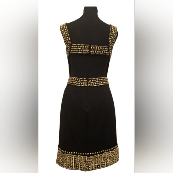 Little black dress with gold embellishment. - Picture 3 of 3